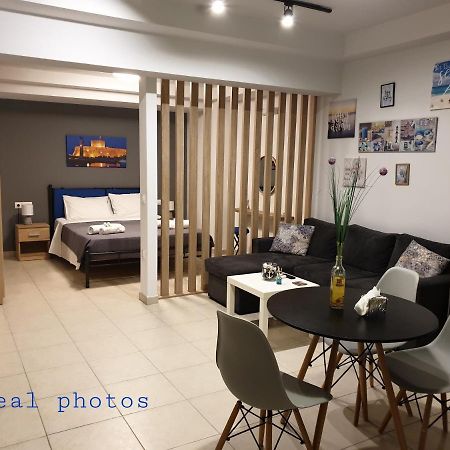 Blue - Comfy Center Rodos Lägenhet Asgourou Exteriör bild