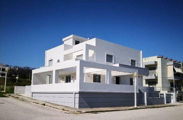 Blue - Comfy Center Rodos Lägenhet Asgourou Exteriör bild